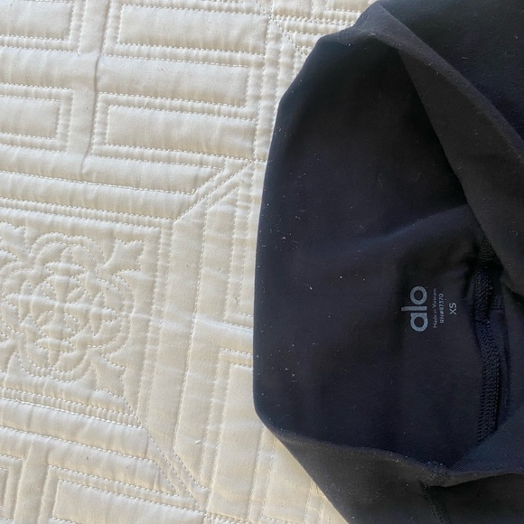 Alo Coast High Waist Stirrup Leggings Black - Picture 5 of 6